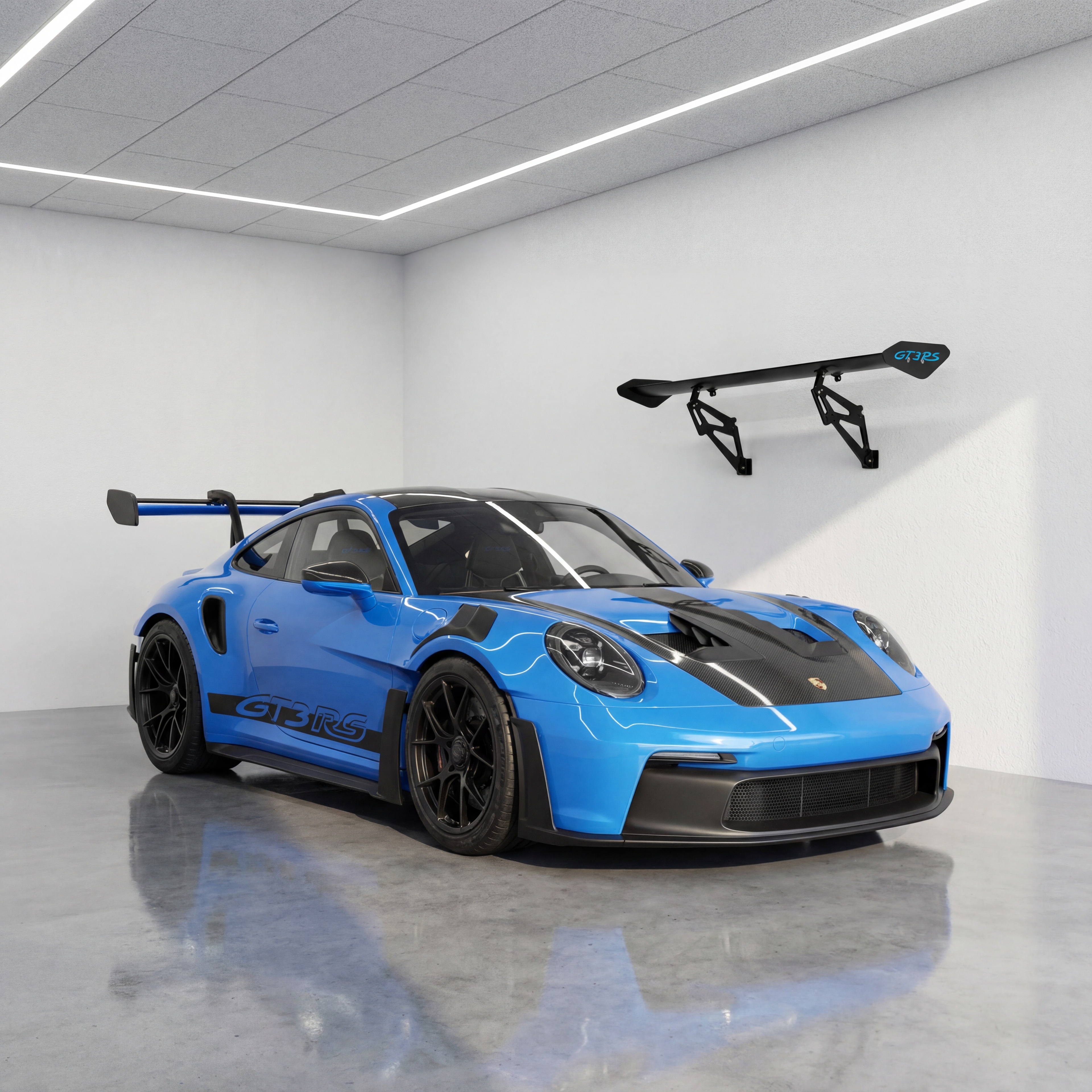 GT3 911 Spoiler Wall Shelf